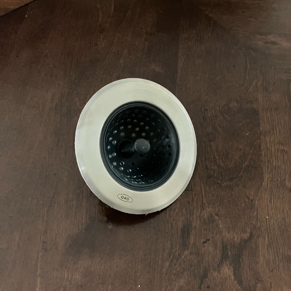 Oxo Metal and Silicone Sink Strainer
